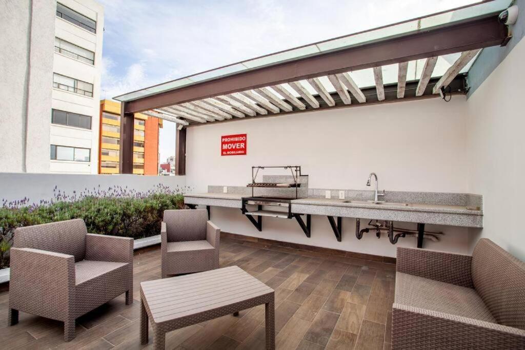 Corazon De Condesa 3 Departamentos - 200Mbps Wifi, Roof, Gym Aparthotel Mexico City Luaran gambar