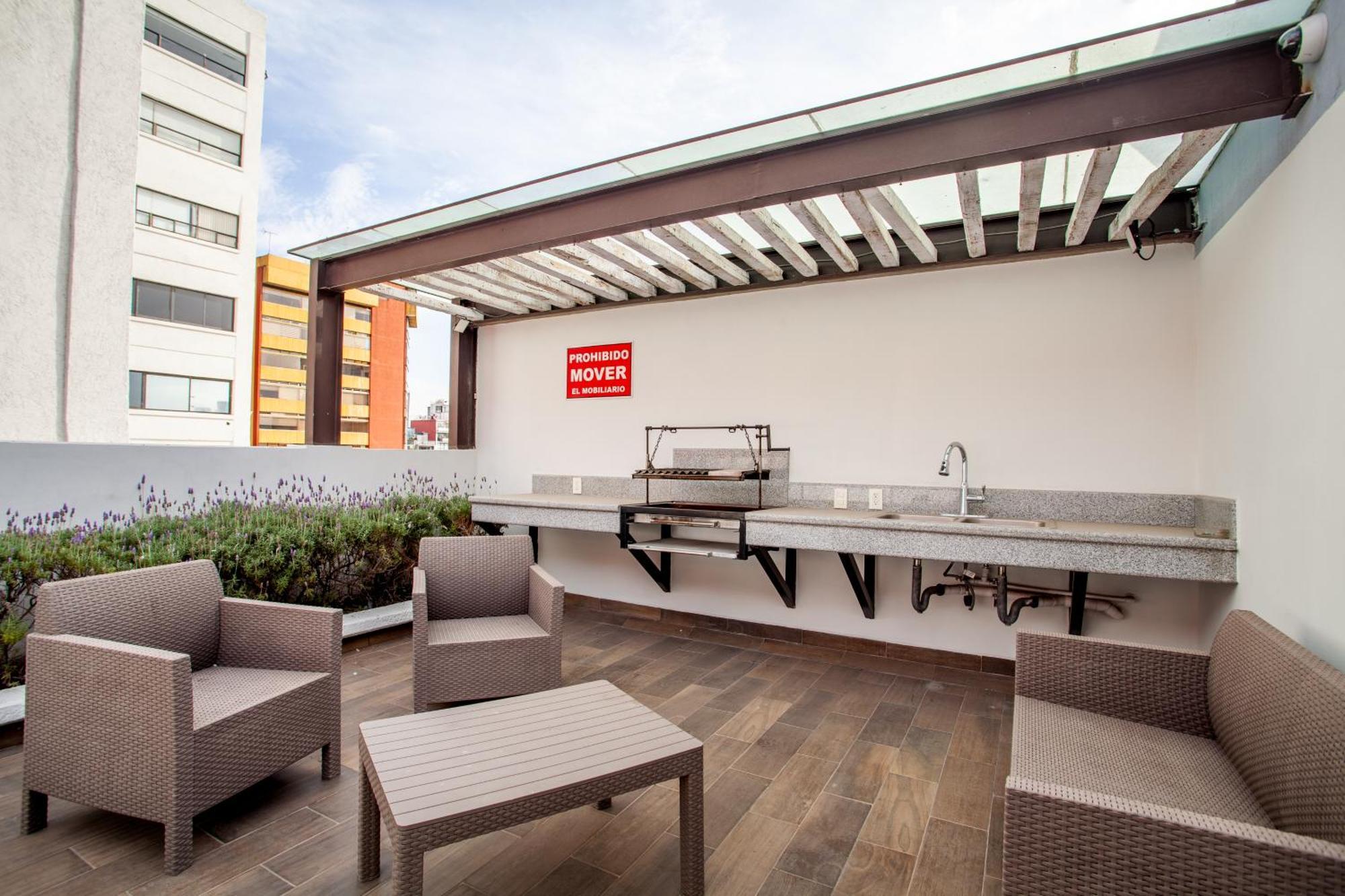 Corazon De Condesa 3 Departamentos - 200Mbps Wifi, Roof, Gym Aparthotel Mexico City Luaran gambar